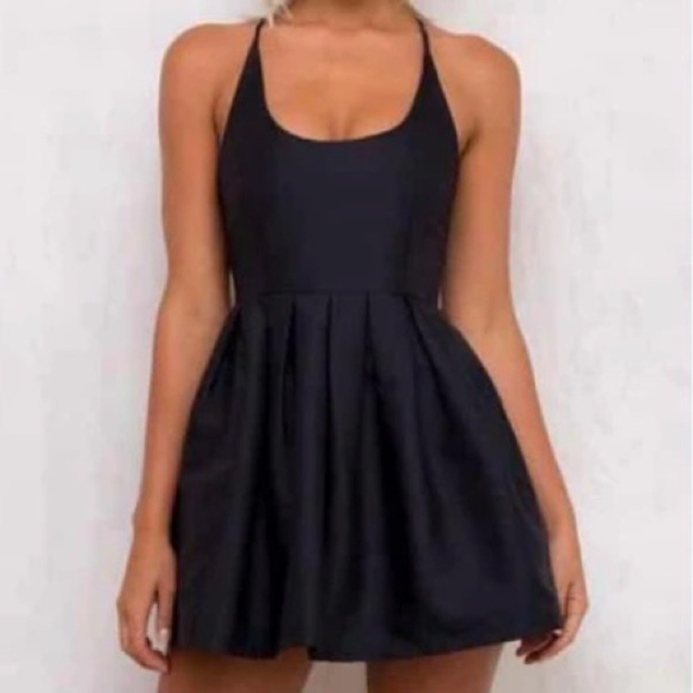 Polly Black Ballerina Dress